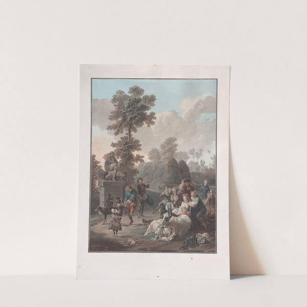 Le Tambourin (1788–94) by Charles-Melchior Descourtis