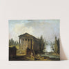 Le Temple antique (1780-1790) by Hubert Robert