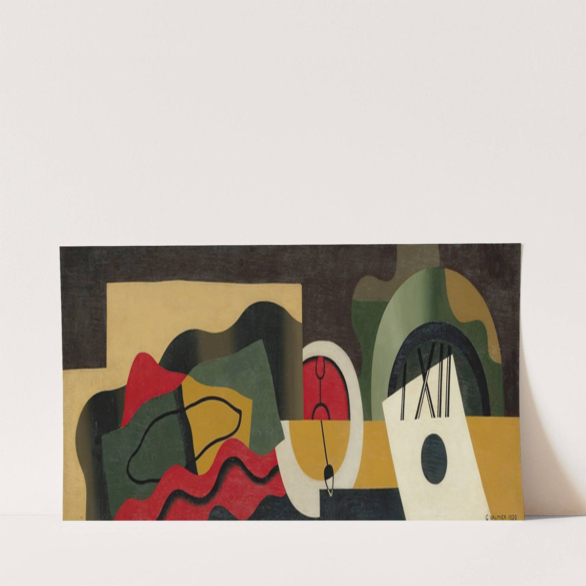 Le Temps ( 1929) by Georges Valmier