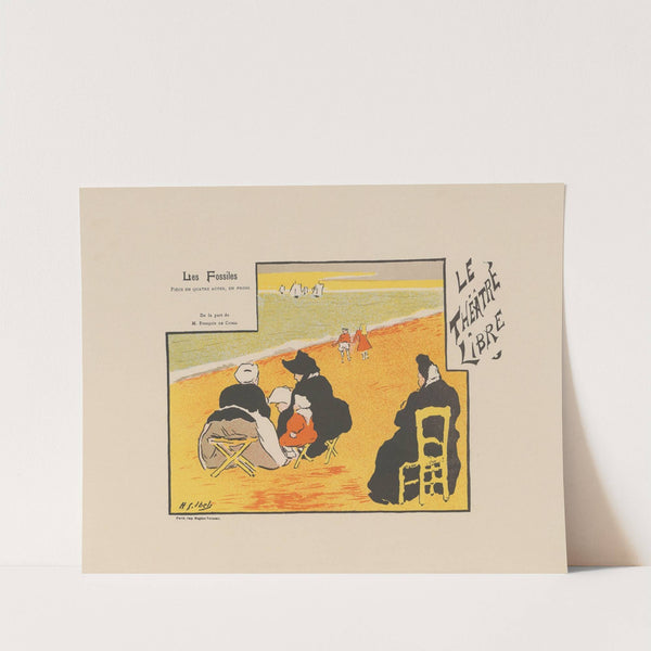 Le Théâtre Libre – Programme – du – 2me Spectacle – de la Saison – 1892-1893 (1892-1893) by Henri-Gabriel Ibels