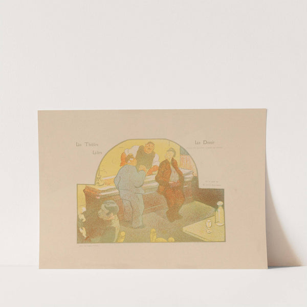 Le Théâtre Libre – Programme – du 4me spectacle – de la Saison – 1892-1893 (1892-1893) by Henri-Gabriel Ibels