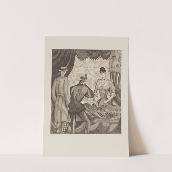 Le tir forain (1920-1921) by Jean-Émile Laboureur