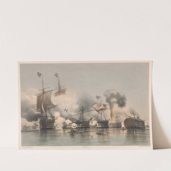 Le Tonnant (ca. 1844) by Henri Durand-Brager