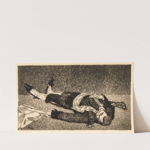 Le torero mort by Édouard Manet