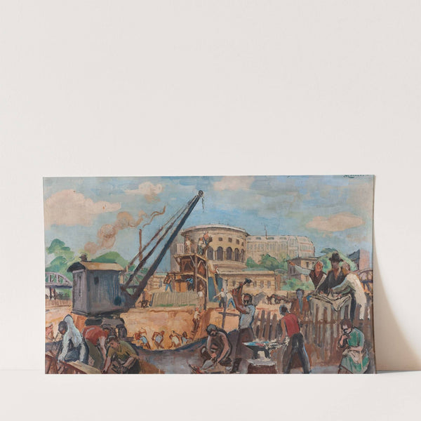 Le Travail (1933) by Jean Hippolyte Marchand