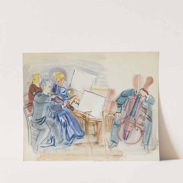 Le Trio Casals by Raoul Dufy
