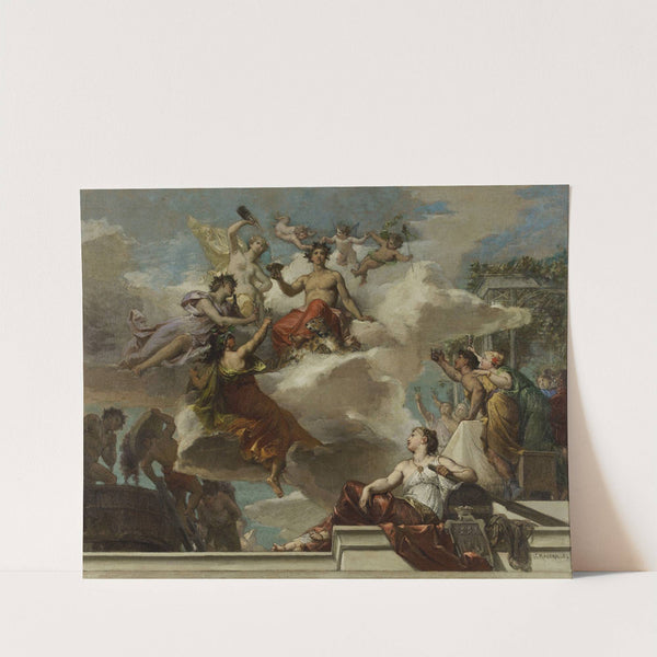 Le triomphe de Bacchus (1880) by Alexis-Joseph Mazerolle