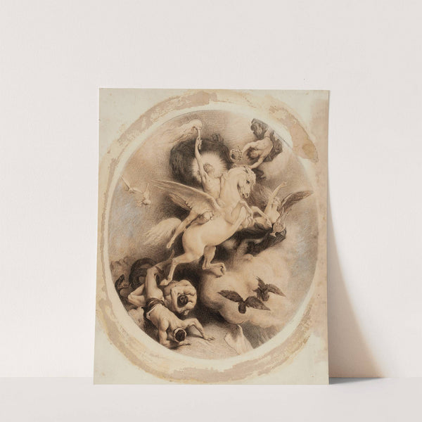 Le Triomphe de l’art by Léon Bonnat