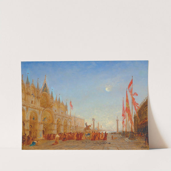 Le triomphe de Saint Georges Majeur by Félix Ziem