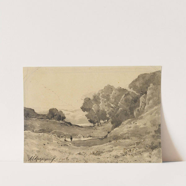 Le vallon (1906) by Henri-Joseph Harpignies