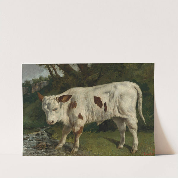 Le Veau Blanc by Gustave Courbet