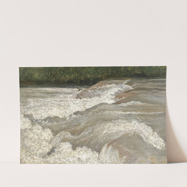 Le Velino; La Sortie Du Lac De Papigno by Jean-Baptiste-Camille Corot