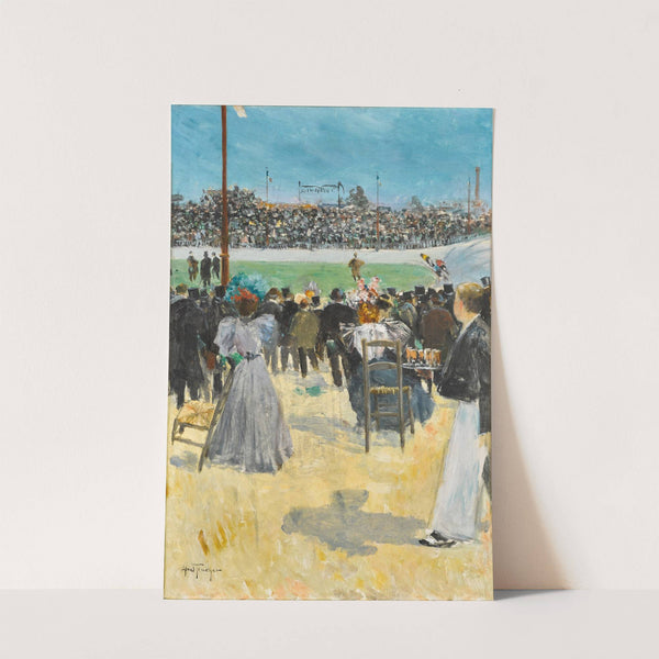 Le vélodrome by Louis Abel-Truchet