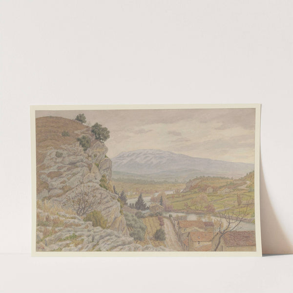 Le Ventoux, vu de Vaison (1934) by Henri Rivière