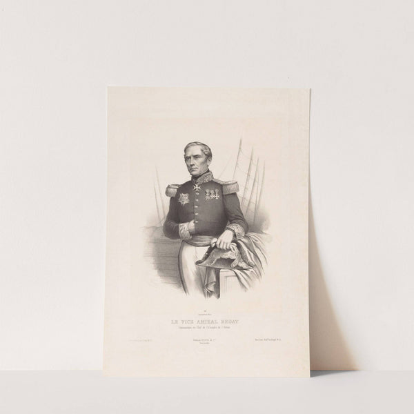 Le Vice Amiral Bruat, Commandant en Chef de l’Escadre de l’Océan (1854) by Marie-Alexandre Alophe