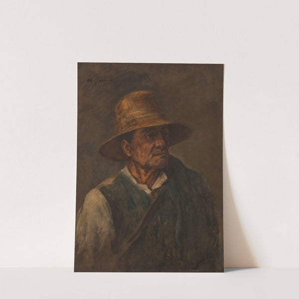 Le vieux berger (1886) by Charles Emile Jacque