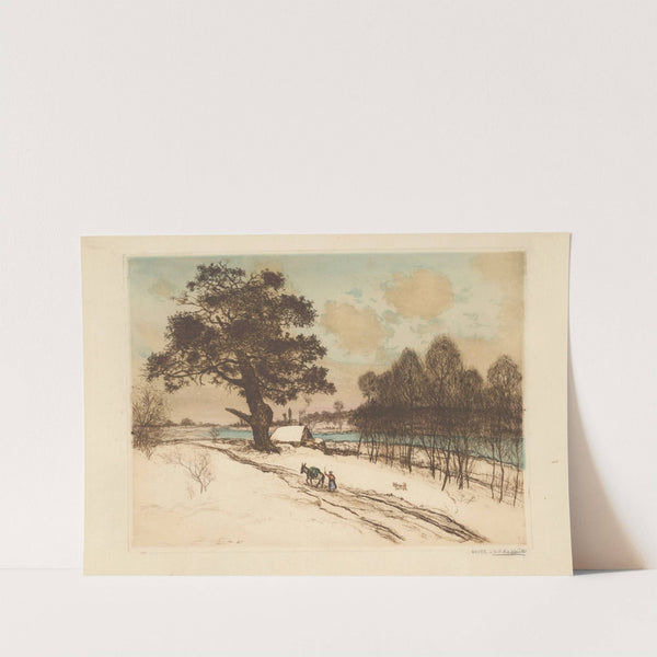 Le vieux chêne (1907) by Jean François Raffaëlli