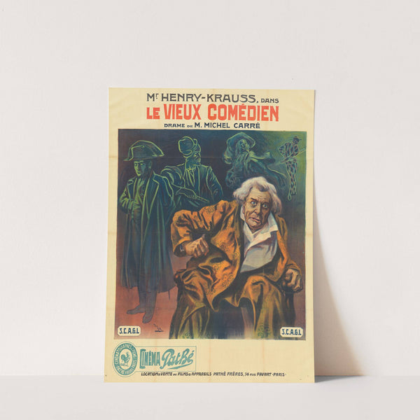 Le vieux comédien by Cândido de Faria