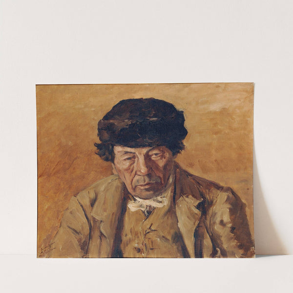 Le vieux garde Nocart à Semide (Ardennes) Nocart (garde particulier) by Émile Barau