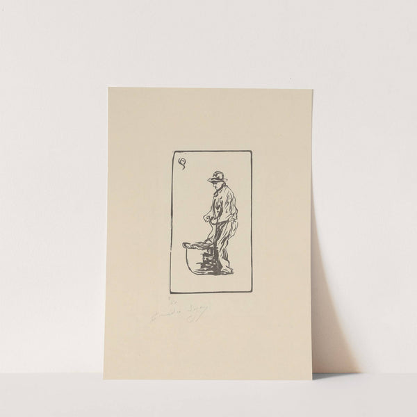 Le Vieux pêcheur (1902) by Amédée Joyau