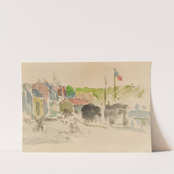 Le Village by Paul Gauguin