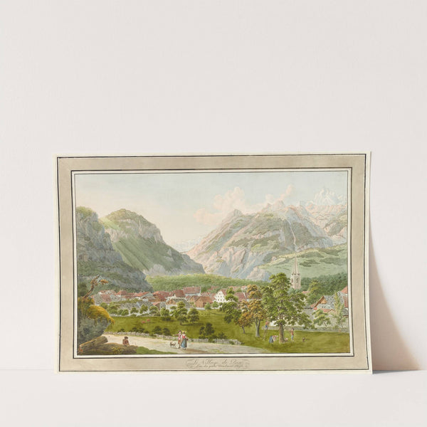 Le Village de Bex by Pierre Samuel Louis Joyeux