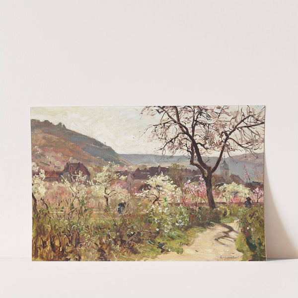 Le Village De Buere Près De Besançon by Marie-Victor-Emile Isenbart