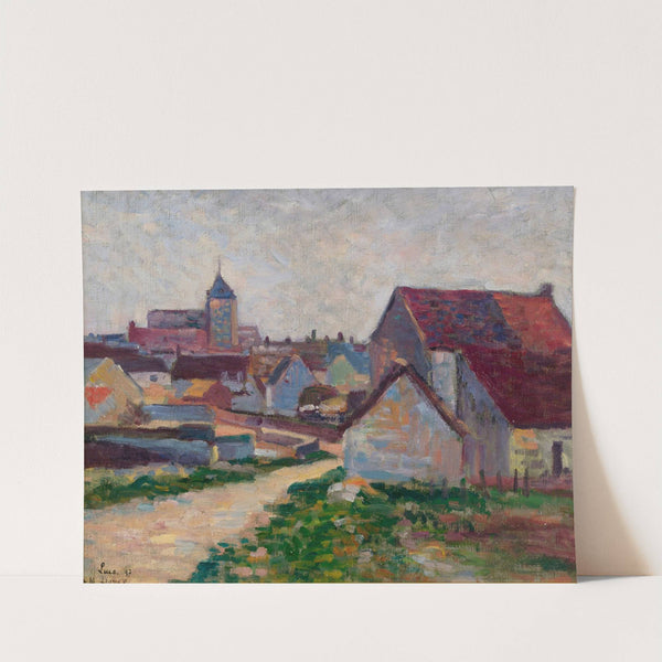 Le Village De Conche-Sur-Condoires (1897) by Maximilien Luce
