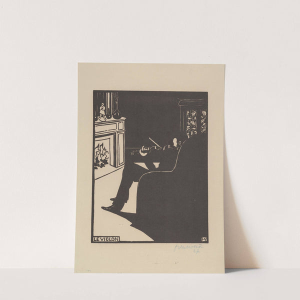 Le violon (1896) by Félix Vallotton