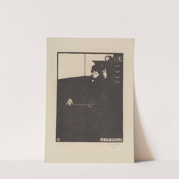 Le violoncelle (1896) by Félix Vallotton