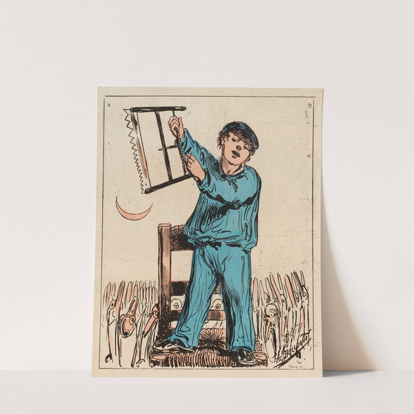 Le v’la Gobeuil par A.Belloguet. L’demeure à Chaillot.. by Achille Belloguet