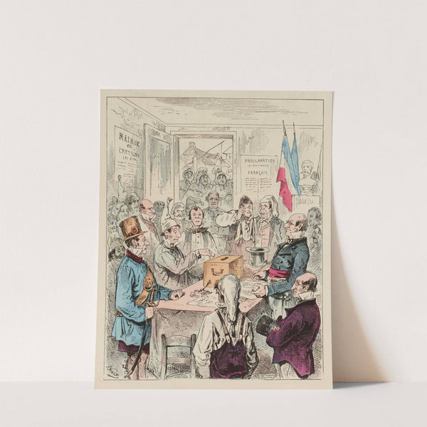 Le vote au village by John Nield