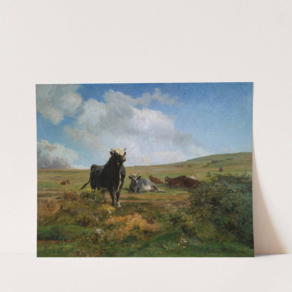 Leader Of The Herd by Auguste Bonheur