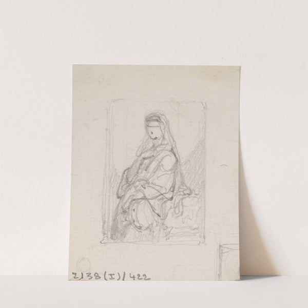 Leaning Woman by Nicaise De Keyser