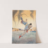 Leaping Warrior by Rene Bull