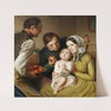 Learning to beg (Reiter family) (1854) by Johann Baptist Reiter