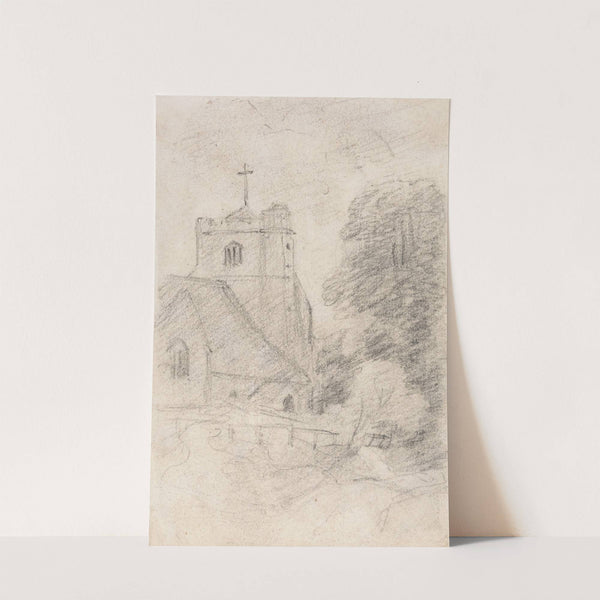 Leatherhead Church, Near Epsom, from the Northeast by John Constable