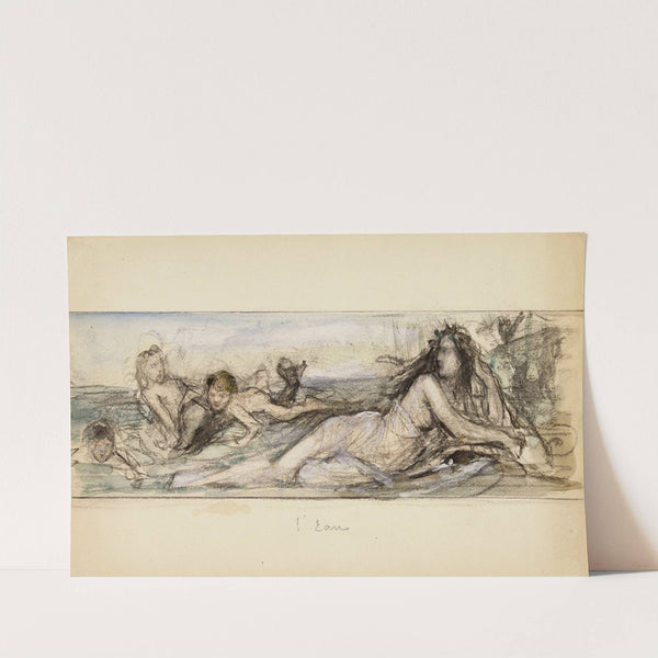 L'eau by Léon François Comerre