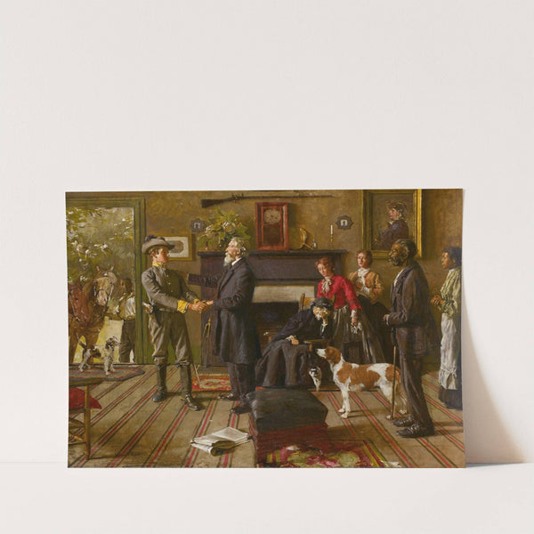 Leaving Home (1907) by William Gilbert Gaul