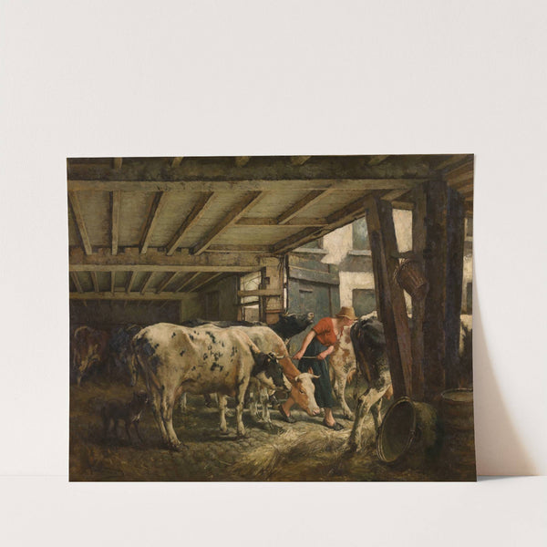 Leaving the Stable by Jan Stobbaerts