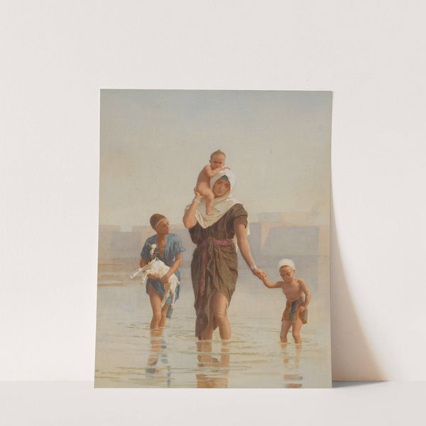 Leaving the Village by Frederick Goodall