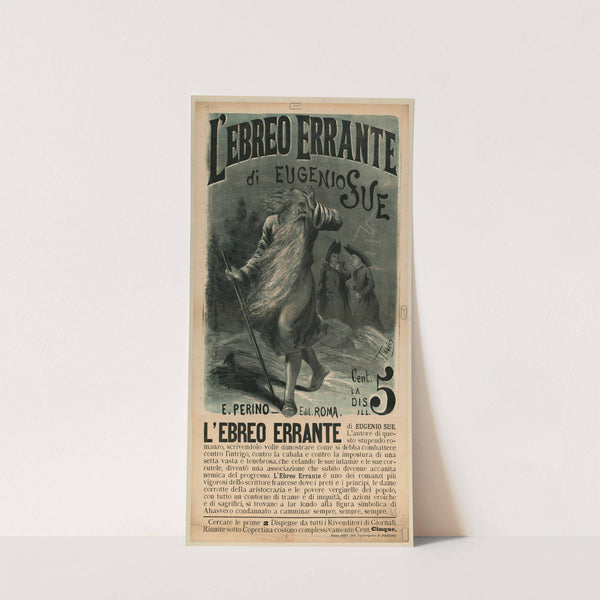 L’Ebreo errante di Eugenio Sue – le juif errant (1893) by Ottavio Rodella Tavio