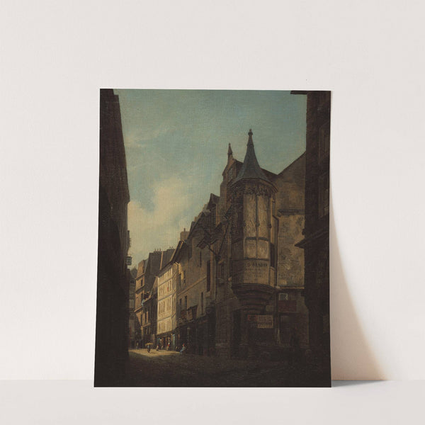 L’échauguette de l’hôtel de Schomberg à l’angle des rues Bailleul et Jean Tison by Lambert Nollé