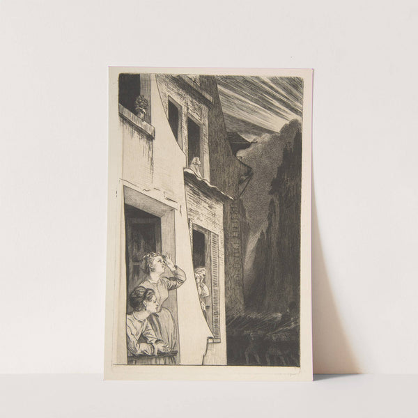 L’Eclipse (1869) by Félix Bracquemond