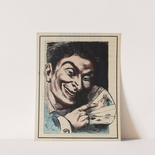 L’Eclipse – Jean qui rit (1875) by André Gill