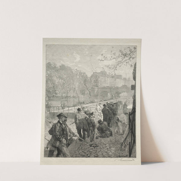 L’Ecluse de la Monnaie (c. 1870–1918) by Auguste Louis Lepère