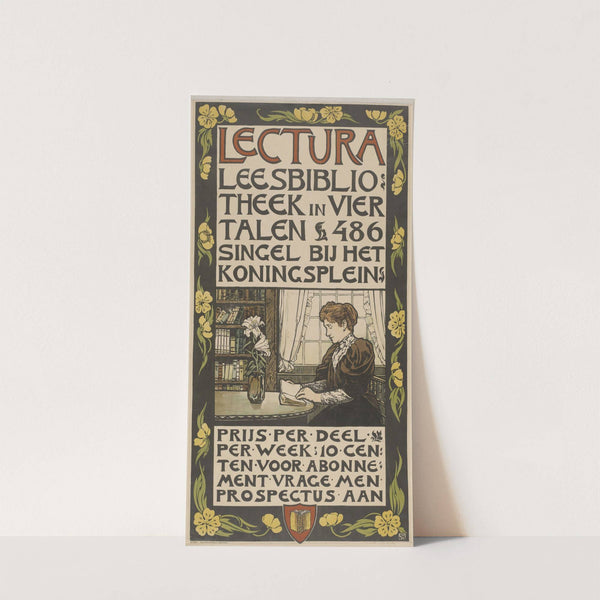 Lectura Leesbibliotheek in vier talen. 486 Singel bij het Koningsplein by Willem Wenckebach