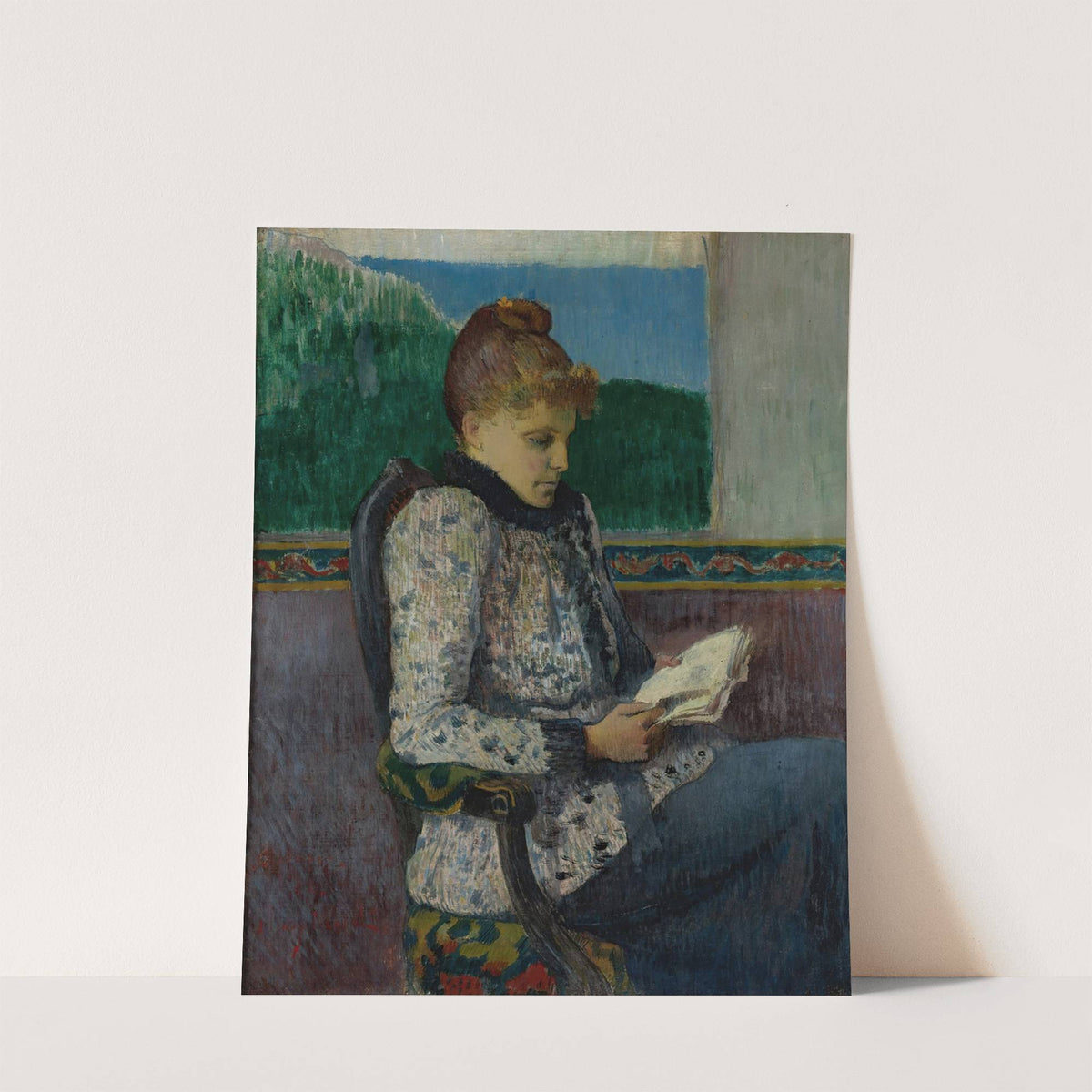 Lecture À La Fenêtre by Henry Moret