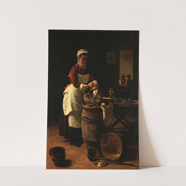 L’Ecureuse (1873) by François Bonvin