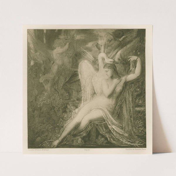 Léda (1868) by Gustave Moreau